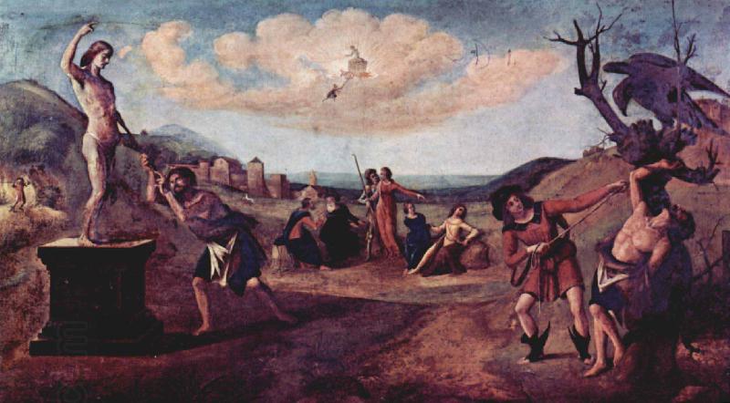Piero di Cosimo Myth of Prometheus oil painting picture